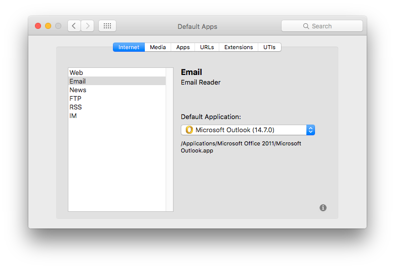 set up outlook email on outlook app for mac